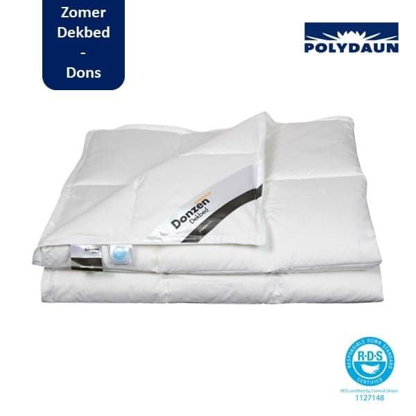 Polydaun Superieur 90% Ganzendons Zomerdekbed