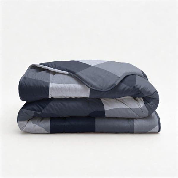 Lazy Dekbed Anne Blauw 200 x 200 cm
