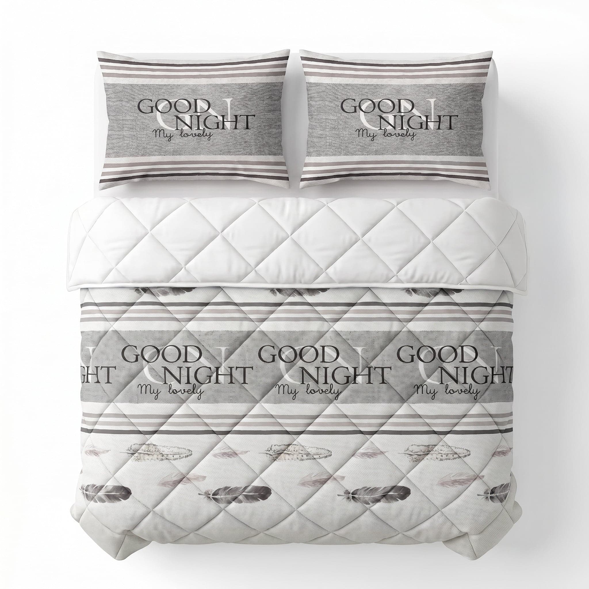 Lazy Dekbed Goodnight Zand 240 x 200 Met Kussenslopen